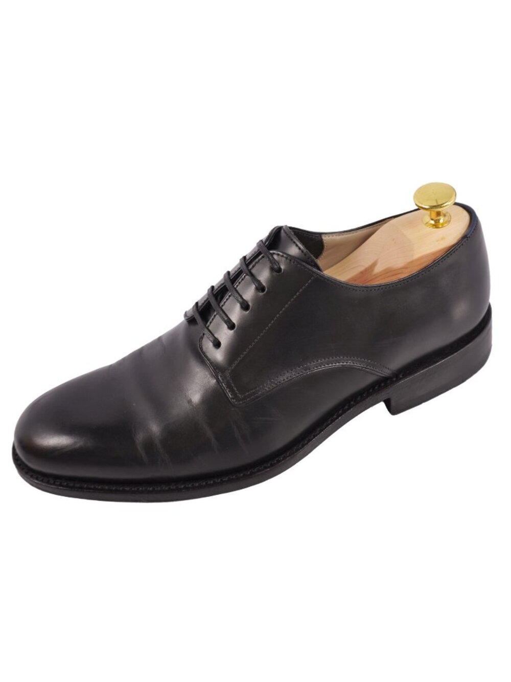 Dior Leather Shoes Business Oxfords Black Om Homme